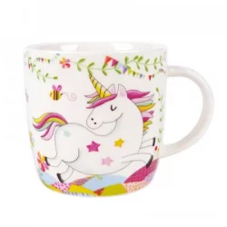 Mug taza cafe expressions gm7681pp2 295ml unicornio en porcelana