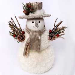 Muñeco de navidad hombre de nieve 36cm