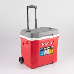 Nevera Camping Igloo Latitud Rodillo 46X18X34Cm Rojo 30 Lt Pol