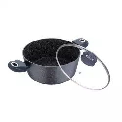Olla Bergner Orion 24 Cm Gris Aluminio Forjado Bg30381Mbg
