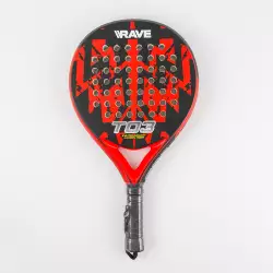 Pala  Paddel Rave Negro Fibra Vidrio 112520007