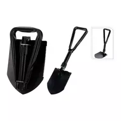 Pala Plegable 19X5Cm Negro Metal Cr1001520