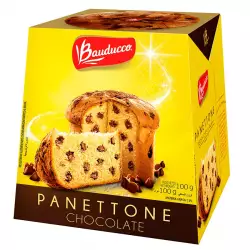 panettone  bauducco chocottone 100 gr gotas de choc /24