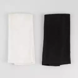Panos De Cocina Uruyen 40X60Cm Unicolor 2 Ud Algodon