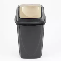 Papelera 9 Litros Ecoblack Plasutil Negro