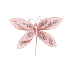 Pick navidad 27cm mariposa santini rose 140-5200625