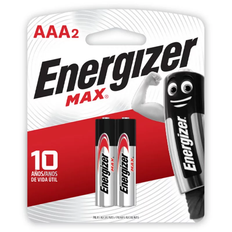 Pila Energizer Aaax2 Alcalina Max 4009