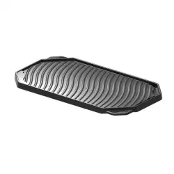 Plancha Double Burner Imusa Delicia Alu30750