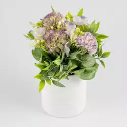 Planta artificial expressions 20x25cm lila poli
