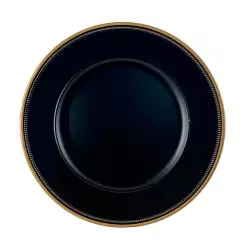 Plato Base Concepts 33X2X33Cm 33Cm Negro Plastico 420-475265