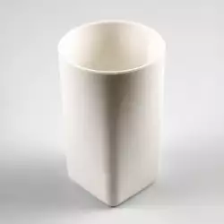 Portacepillo Expressions 7X11X7Cm Blanco Polipropileno Ge11A0000