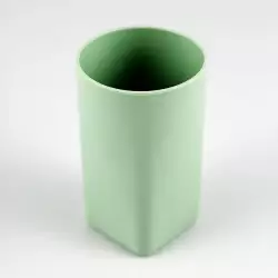 Portacepillo Expressions 7X11X7Cm Verde Polipropileno Ge11A00007