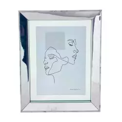 Portaretrato concepts Crystal Blue 25,2x20xcm blanco polietileno 4