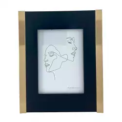 Portaretrato concepts Rose Blush 17x20,8xcm negro poliester 484-26