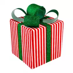 Regalo Santini Rayas 14X16Cm Rojo 130-1900774