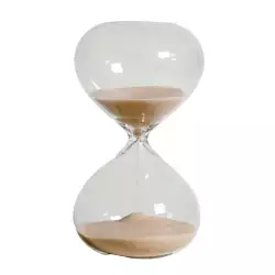 Reloj Arena Concepts Luxor 7X14X7Cm Beige Vidrio 455-32493