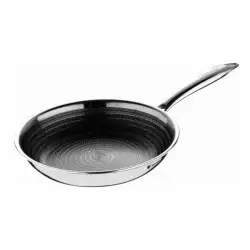 Sarten Bergner Giro 24 Cm Silver Acero Inoxidable Bg-32636Mm
