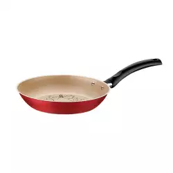 Sarten Tramontina 16 Cm Rojo Plata Antiadherente 27815926