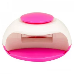 Secador para uñas echo rosado y blanco ib010