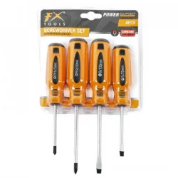 Set De 4 Destornilladores Fx Tools C22215700-Naranja.