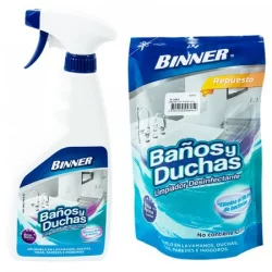 Set De Limpiador De Baño Y Ducha Binner