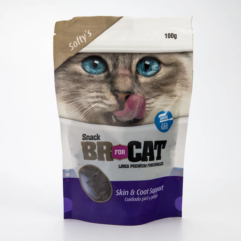 Snack Gato Br For Cat 357170 100 Gr Semiblando Cuidado Piel
