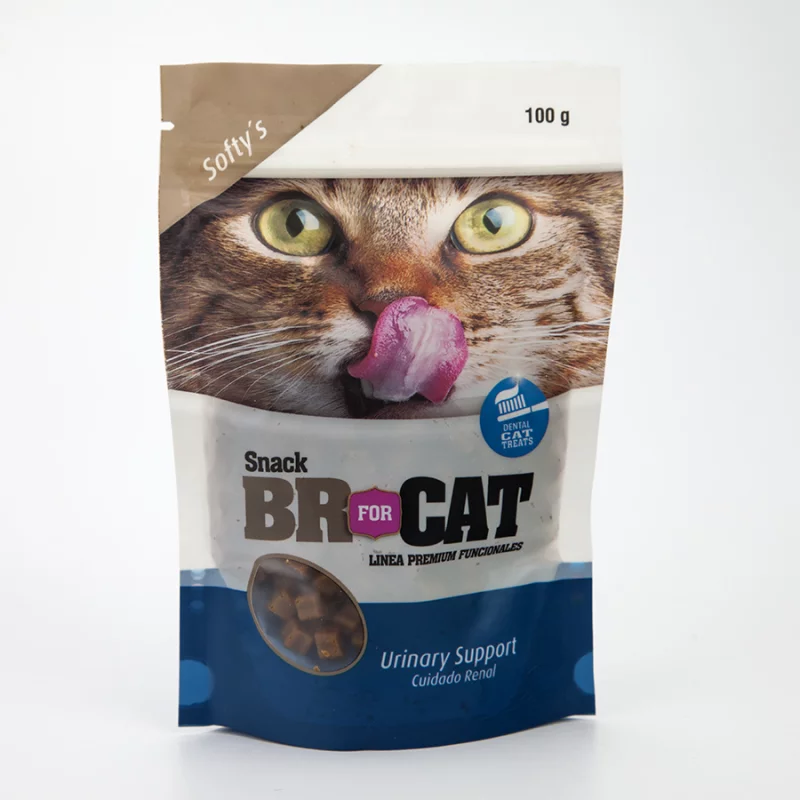Snack Gato Br For Cat 358170 100 Gr Semiblando Cuidado Urinario