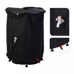 Tanque Agua Lluvia Capac Hasta 500 Lt Negro Pvc Dw9200220
