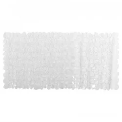 Tapete Antideslizante Piedras Expressions Byb 70X35Cm Transparente