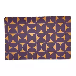 Tapete Concepts Estampado  40X60Cm Morado  Poliester