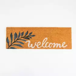 Tapete Entrada Coco 25X75Cm Marron Coco