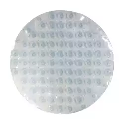 Tapete Expressions Antideslizante Massa 53X53Cm Transparente Pvc