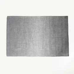 Tapete Expressions Area Antique 150X100Cm Gris Claro 100% Algodon
