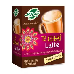Té Chai Latte Jaibel 36 Gr