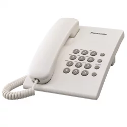 Teléfono Panasonic Kx-Ts500Lxw Alámbrico Blanco