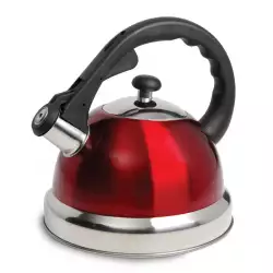 Tetera Mr Coffee Rojo 2.08 Lt Acero Inoxidable 108074.01