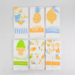 Toalla Facial Cannon Set 30X50Cm Blanco Algodon