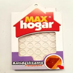 Tope Max Hogar 218470003 Antideslizante Transparente 3Mm X25 Unidades