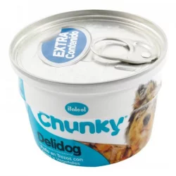 Trozos De Alimento Para Perro Chunky  156 Gramos