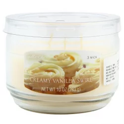 Vela Candle Lite 79553 Creamy Vanilla Swirl 10Oz