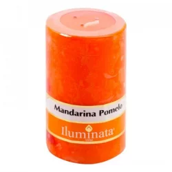 Vela Decorativa Mandarina Pomelo Iluminata P23Cmp-Naranja