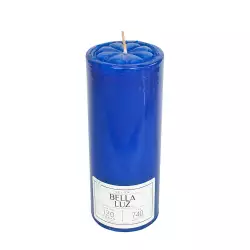 Velon Bella Luz N6 7X17Cm Azul 740 Gr Parafina N6A