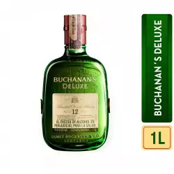 Whisky Buchanan's 12 Años Deluxe 1000ml