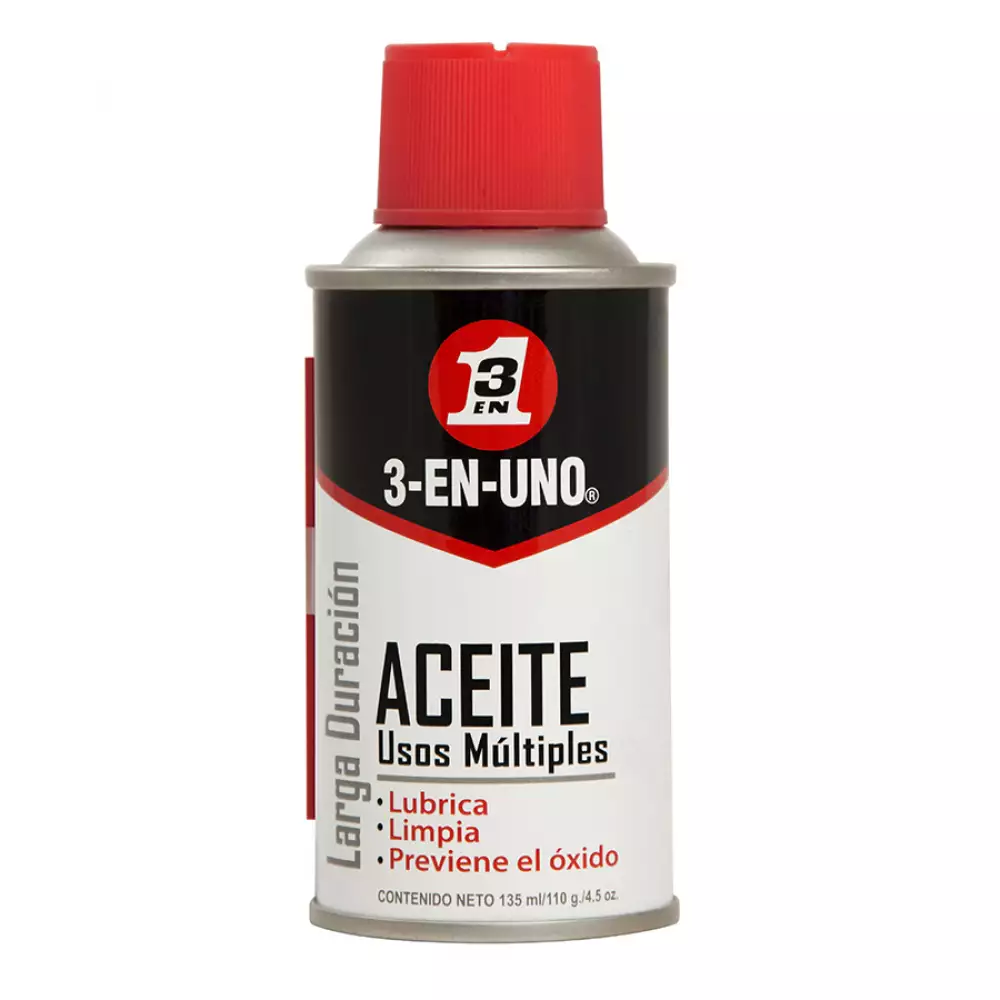 Aceite 3-en-uno multiusos aerosol 4,5oz - Home Sentry