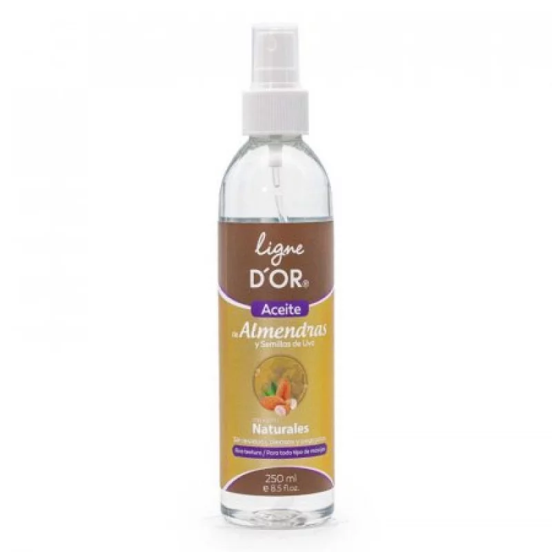 Aceite Capilar Ligne Dor 08010002 250Ml Almendra-Uuva