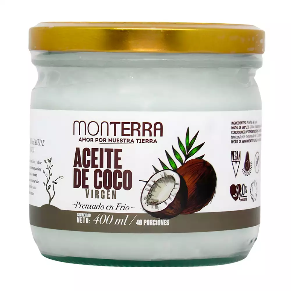 Aceite De Coco 400 M 400 Ml Natural