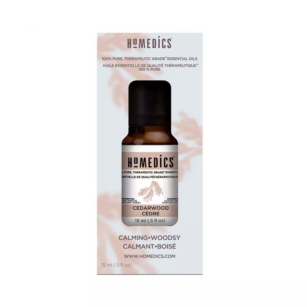 Aceite Esencial Homedics 15 Ml Cedro Armh-Eo15Cdw