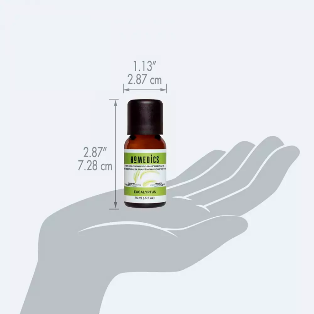 Aceite Esencial Homedics 15 Ml Eucalipto Armh-Eo15Euc