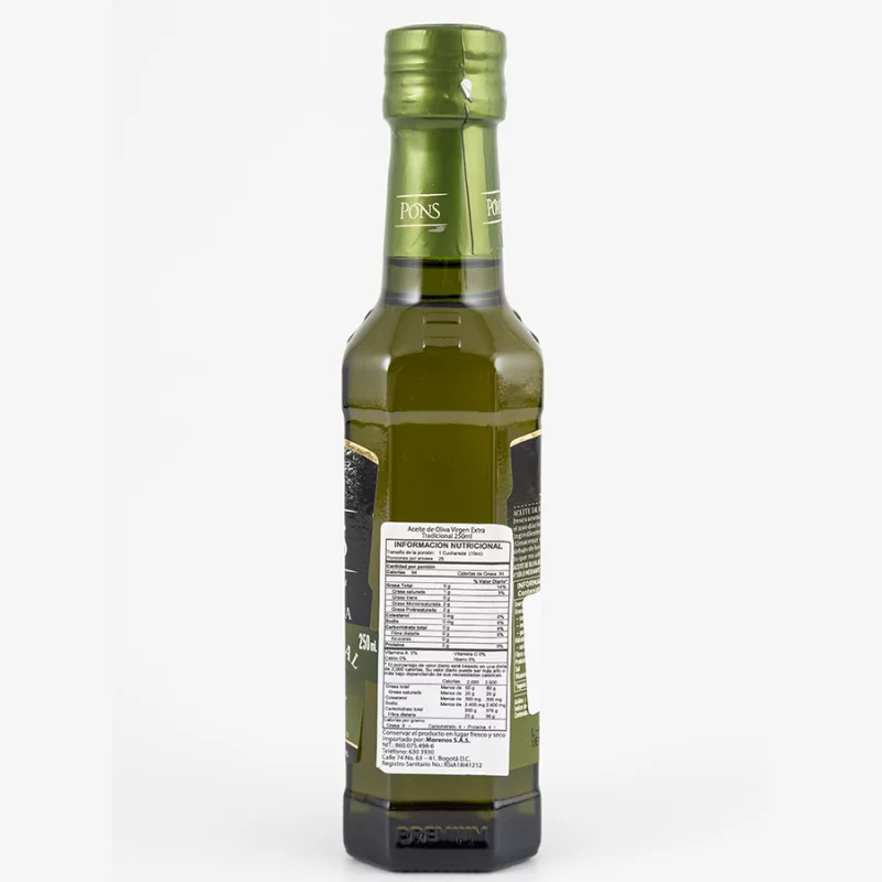 Aceite Oliva Pons Extravirgen 250 Ml 9188