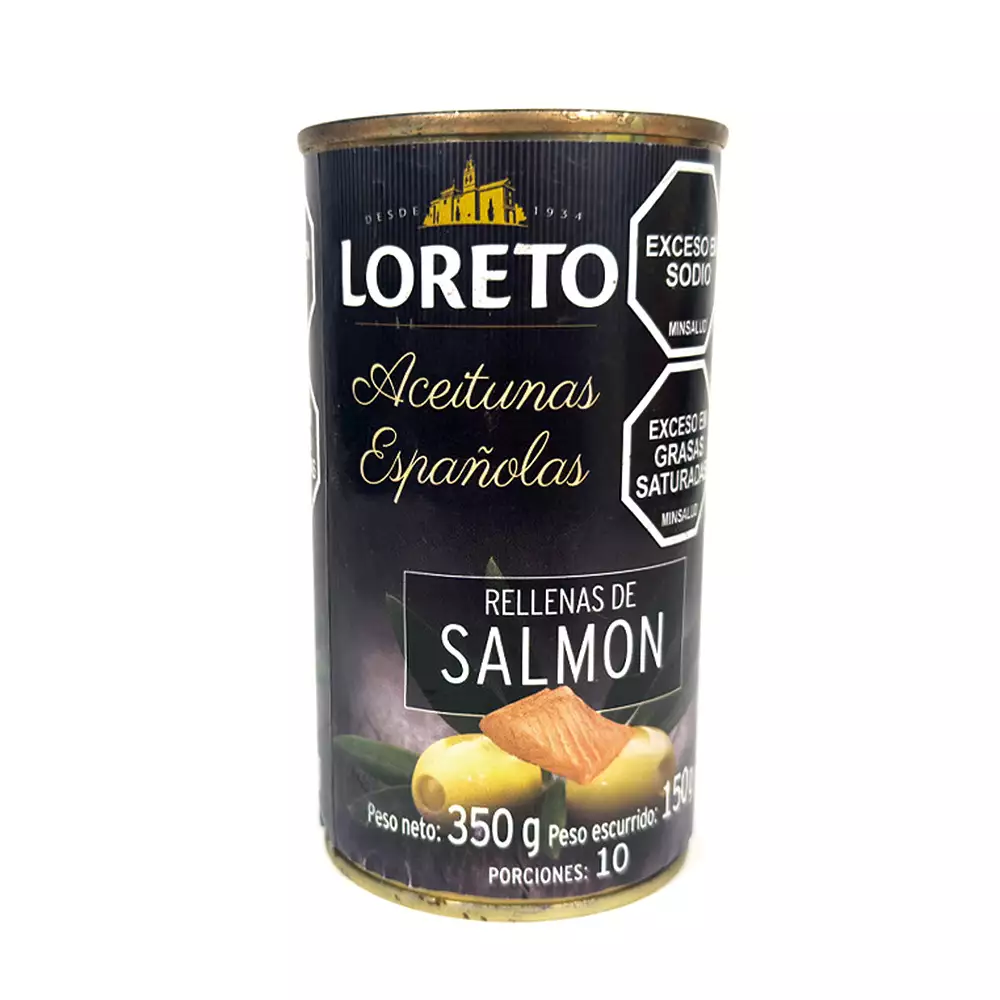 Aceituna Negra Loreto Sin Hueso 350 Gr  3740